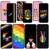 Love Is Love Rainbow LGBT Soft Phone Casing for Xiaomi Redmi Note 13 8 7 12 Pro A3 13C 12C 8A 7A 8T A3X 4G 5G Cover Case