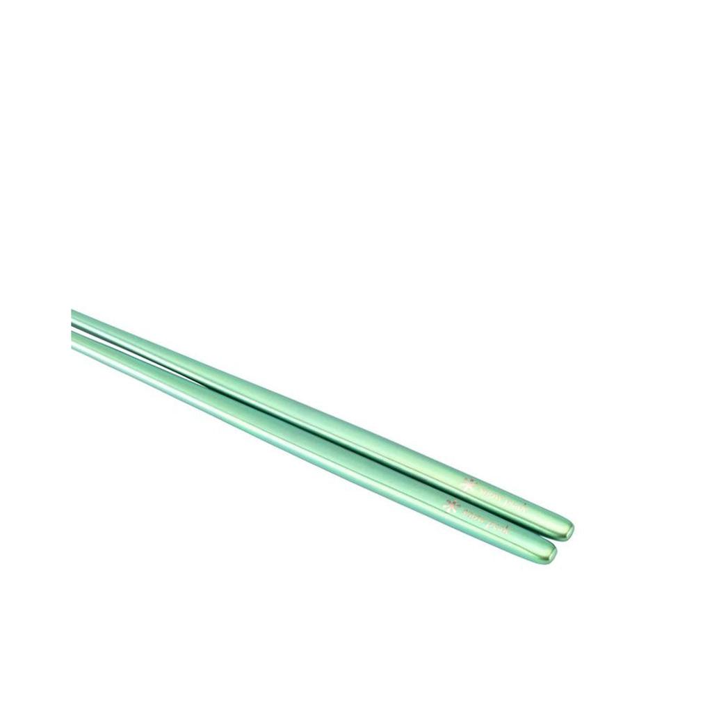 Snow Peak Titanium Tapered Chopsticks Green SCT-115-GR