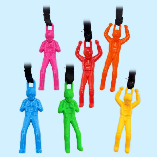 Esernyős Játék Katona Figurával Gubancmentes Gyerek Esernyő Szabadtéri Játékhoz Elősegíti a Kéz-Szem Koordinációt Könnyű Dobás és Elkapás Esernyős Játék