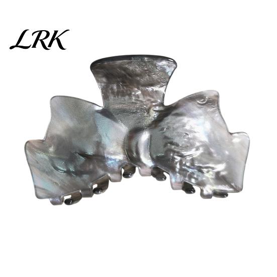 Break-resistant Hair Claw for Women, Bowknot Shape Clip, Anti-slip Teeth Clip For Daily Use Shark Claw, Comfortable Fit Accessory Thick