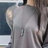 Scooter Pendant Necklace Titanium Steel Chain Sweater Chain Men's Necklace Ladies Necklace