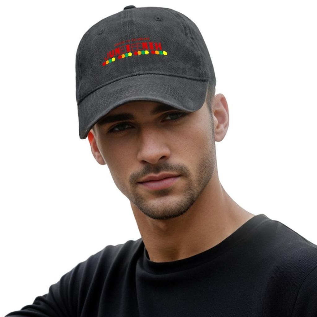 2026 Proud To Celebrate Juneteenth! Baseball Cap Hats For Men Christmas Hat Hats On Offer Sun Hat For Children Women Men's