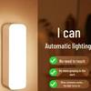 Intelligent Induction Night Light: Rechargeable Press-On Lamp for Dorms, Bedside, and Camping with Eye Protection