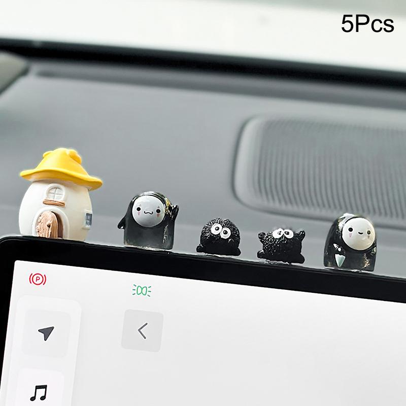 

Милый мультяшный автомобильный интерьер, забавный маленький автомобильный призрак, центральная консоль, зеркало заднего вида, украшения, автомобильные аксессуары, подарки