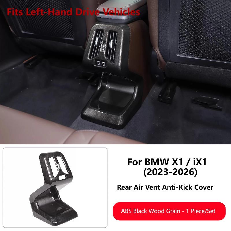 For X1 iX1 U11 2023-2026 Rear Anti Kick Cover Air Vent Trim Interior Accessories