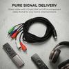 Red Green Blue and Red White 10 Pin DIN to 5RCA Cable AV Connection Wire Cable  Home Entertainmen