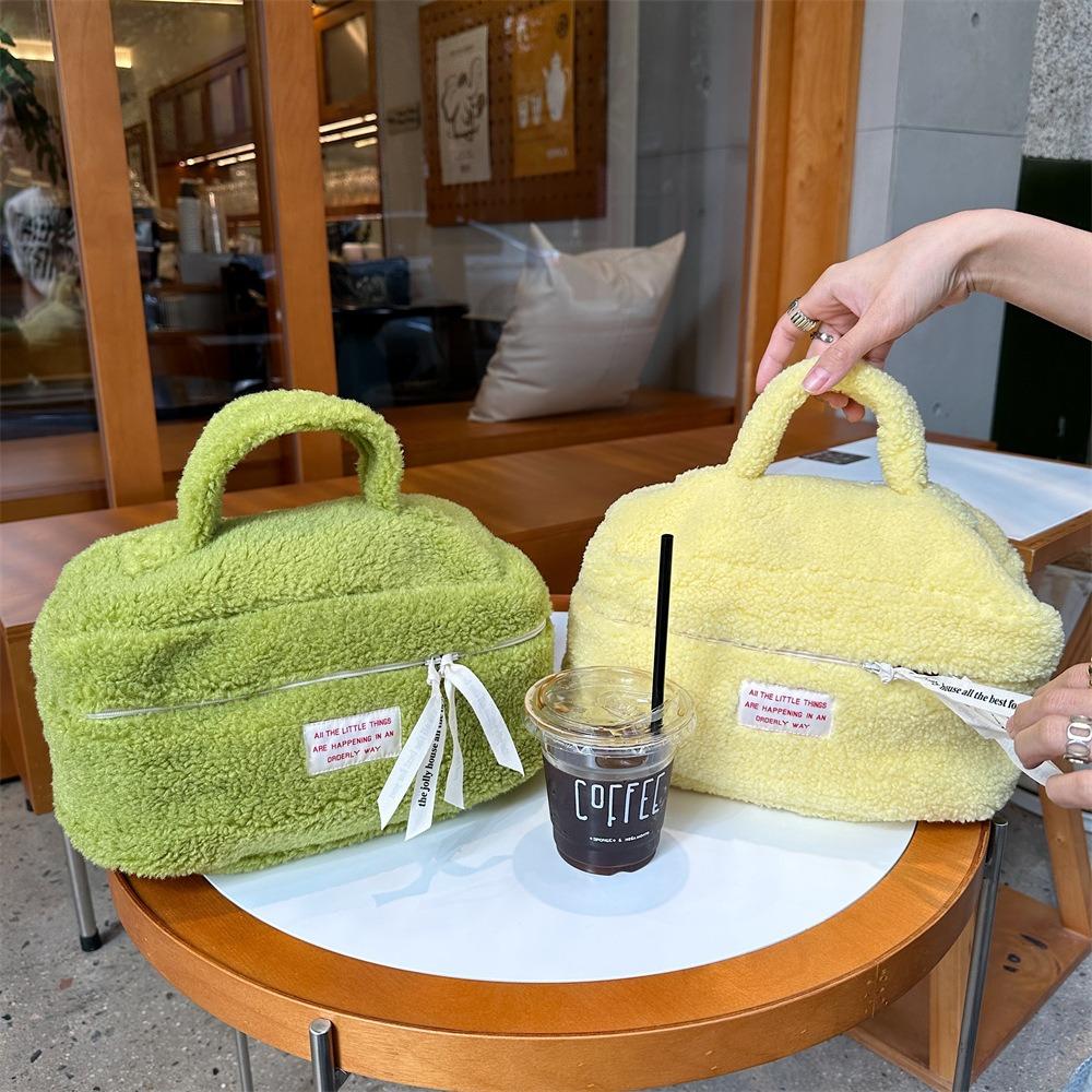 

Сплошной цвет косметичка большой емкости косметичка портативный пенал для путешествий