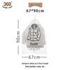 Hanging Vacuum Compression Storage Bag for Jackets - Thickened Organizer