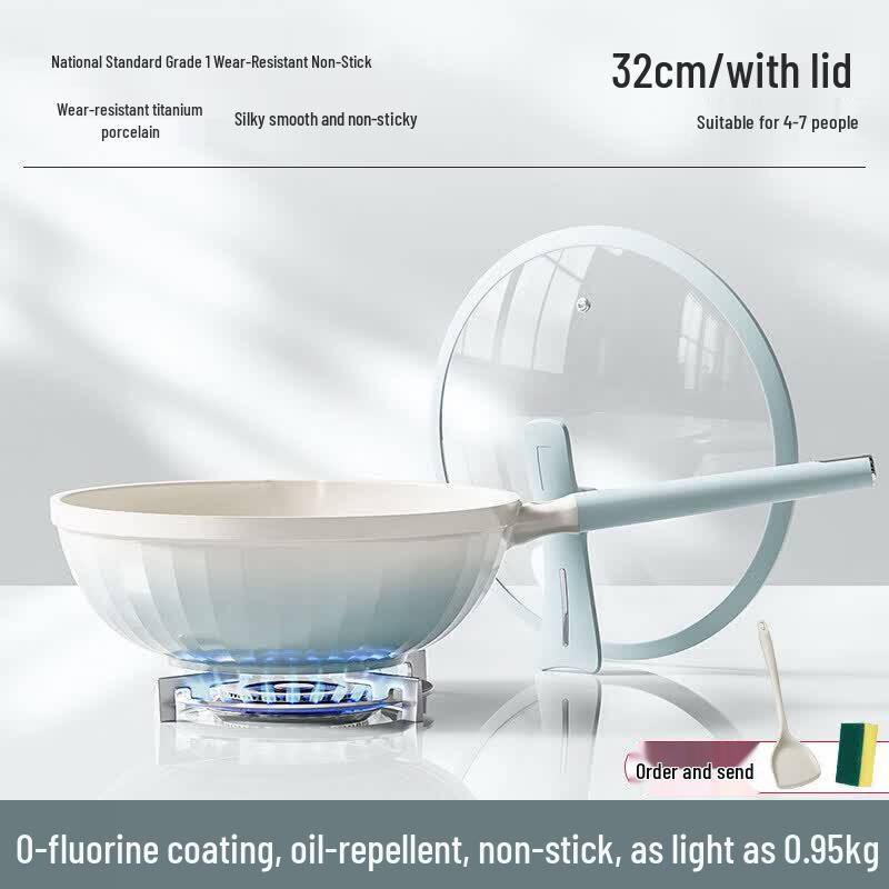 Titanium Ceramic Non-stick Wok