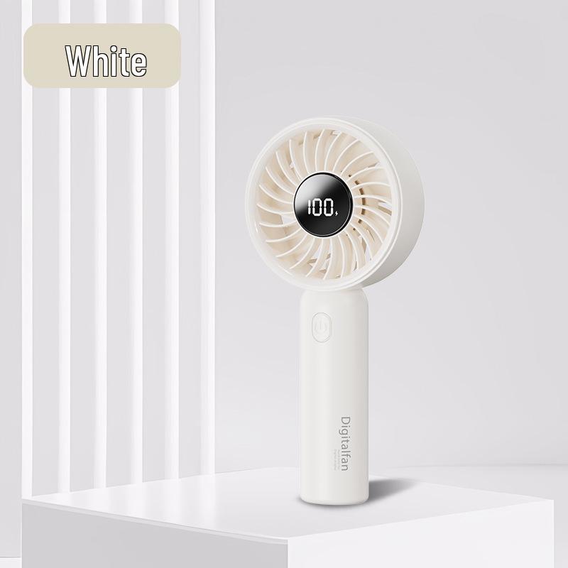 Portable High-Speed Mini Fan with Long-Lasting Digital Display