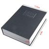 Book-Shaped Security Safe Box - Secret Storage for Money & Jewelry