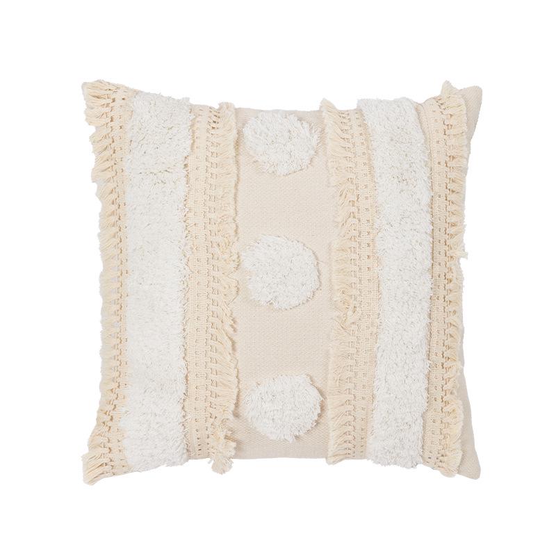 Nordic Moroccan Tufted Sofa Throw Pillow Cushion for Home Decor