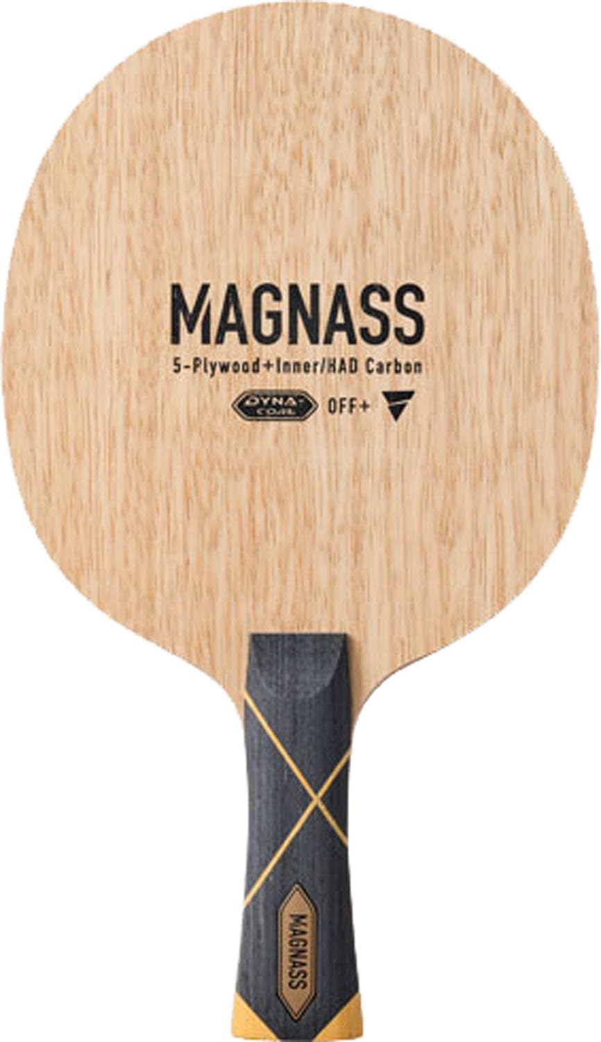 VICTAS Table Tennis Racket Magnus HAD Carbon Offensive Explosive Flare 310614 2-ply, Shakehand, Power, (FL)