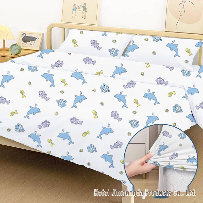 Set di biancheria da letto usa e getta portatile da viaggio: Lenzuolo Matrimoniale Spesso, Anti-Sporco e Copripiumino Colorato.
