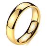 18K Gold-Plated Titanium Steel Couples' Ring Set – Colorfast Wedding Bands for Men and Women