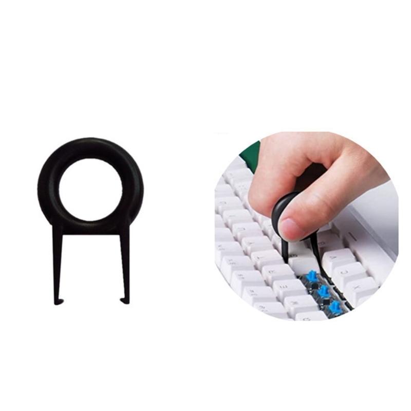 5 in 1 Computer Mechanical Keyboard Cleaning Tool Set with Keycap Puller, Switches Extractor, and Anti-Static Tweezers