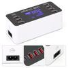 LCD Display USB Charger 8 Port TypeC Quick Charging 40W for Phone Tablet Computer
