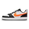 Court Borough 2 Low White Black Orange GS Sneakers BQ5448-115