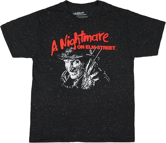 

26 Horror Movie A Nightmare On Elm Street Freddy Krueger Distressed Tee Shirt New Unisex T-Shirt S разноцветный