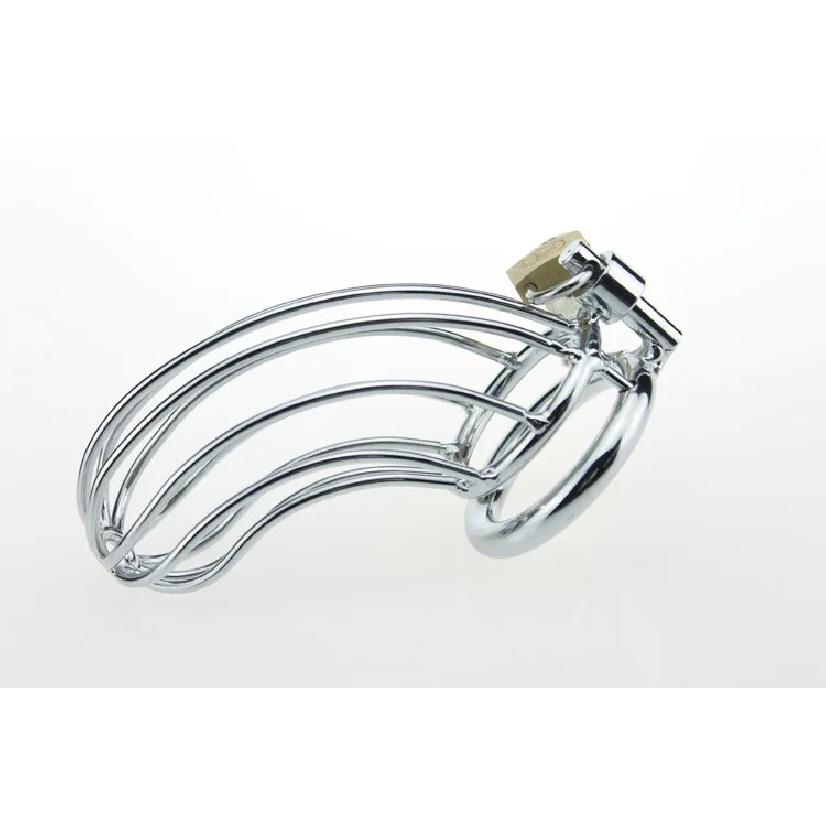 Chastity Device for Men Metal Chastity Cage Stainless Steel Cock Cage Male Chastity Belt Sex Toys Bondage Lock Adult Products