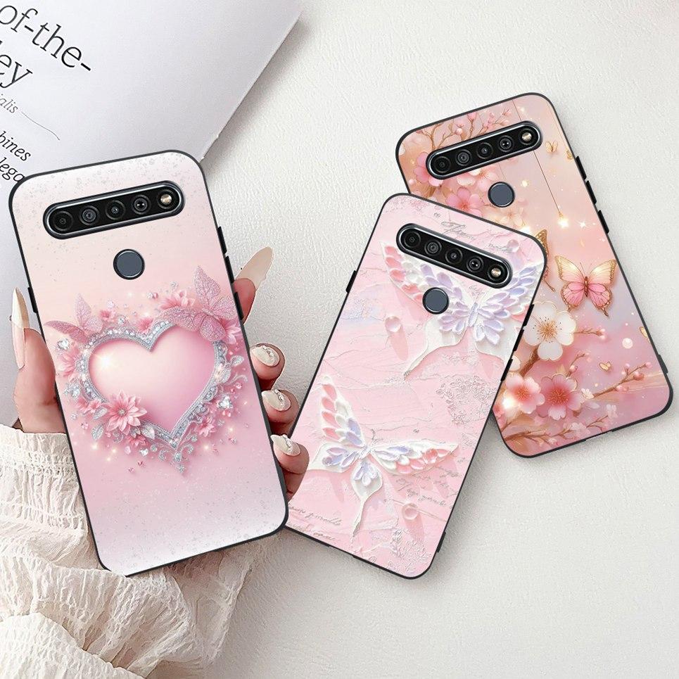 Neue Mode Rückseite für LG K41S K51S 2020 Hülle für LG K40s 2019 LG K42 4G Handyhülle Coole Tiere Luxus Girly Weiches Silikon