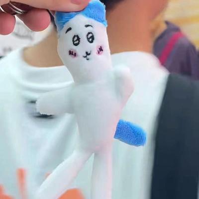 Chiikawas 10cm Panenka Kawaii Hachiware Anime Roztomilý Usagi Kreslená Taška Mobilní Plyšová Panenka Školní Taška Přívěsek Hračky Dárky pro Dívky