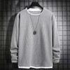 Spring Men's Round Neck Hoodie Casual Top Versatile