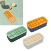 Ice Cube Tray Office Home Soft Reusable Silicone Ice Cube Mold Large Capacity Ice Maker With Lid Ice