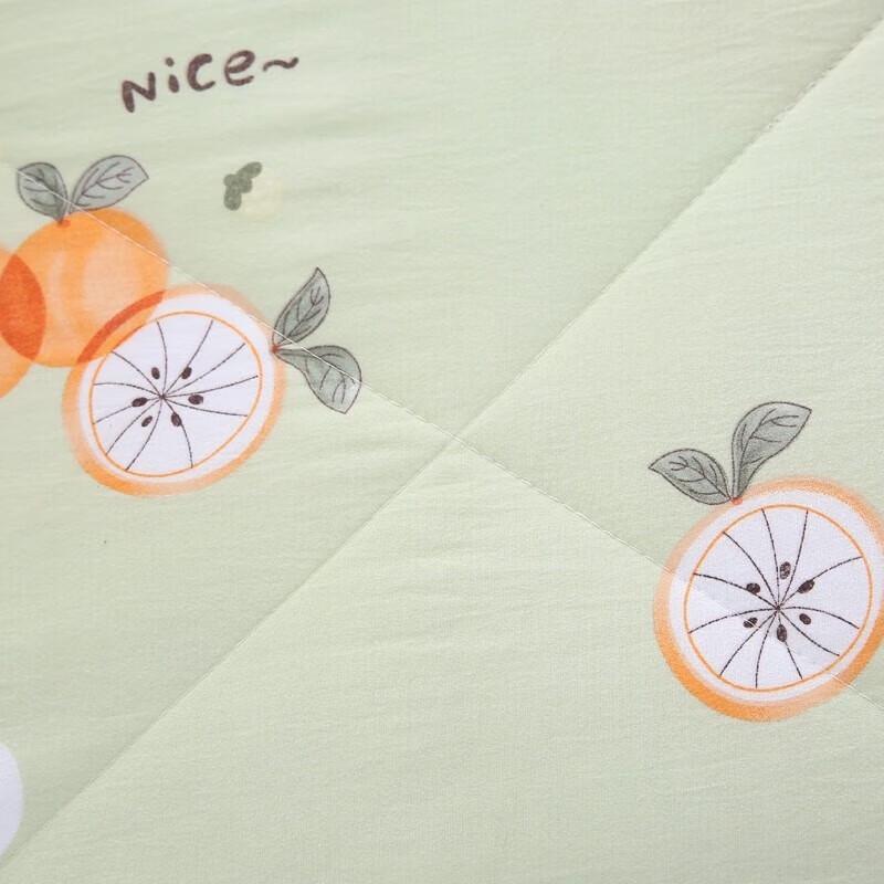 Youmengjiaju Orange Core Skin-Nourishing Washed Cotton Quilt