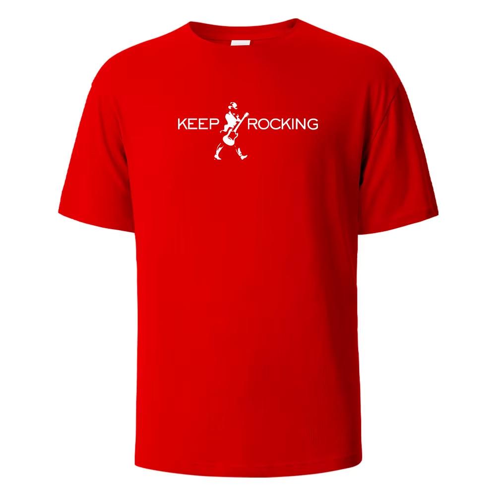 Sommer Muster Bedrucktes Kurzarm T-Shirt Modisch Einfach Bequem Atmungsaktiv Unisex Und Unisex T-Shirt