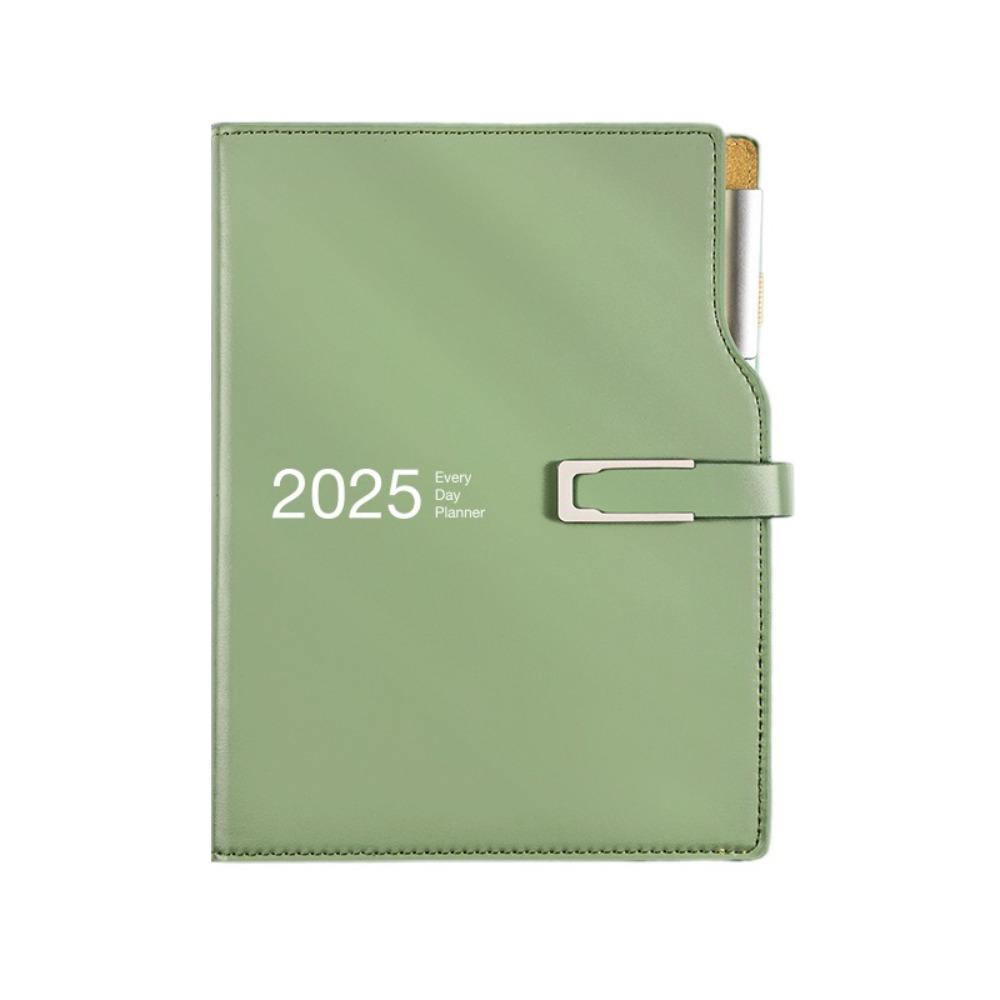 A5/A6 2025 Journal Notebooks Magnetic Buckle 365 Days Notepad 12 Months Planner Notebook  Student