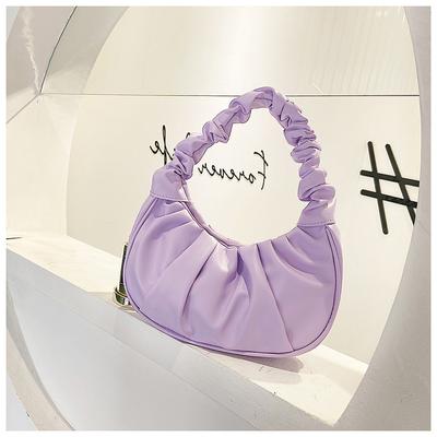 Bag Women 2025 New Korean One Shoulder Dumpling Bag French Bag Fashion Cloud Bag Folded Portable Underarm Bag