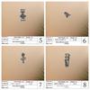 1Set Heart Cat Skull Birds Embroidered Patches Clothing Hat Bag Shoe Repair Material Phone Gift Box Decor Diy Accessory