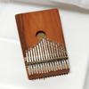 34-Key Chromatic Kalimba Double-sided C Major B Major Solid Wood 13cm x 18.5cm