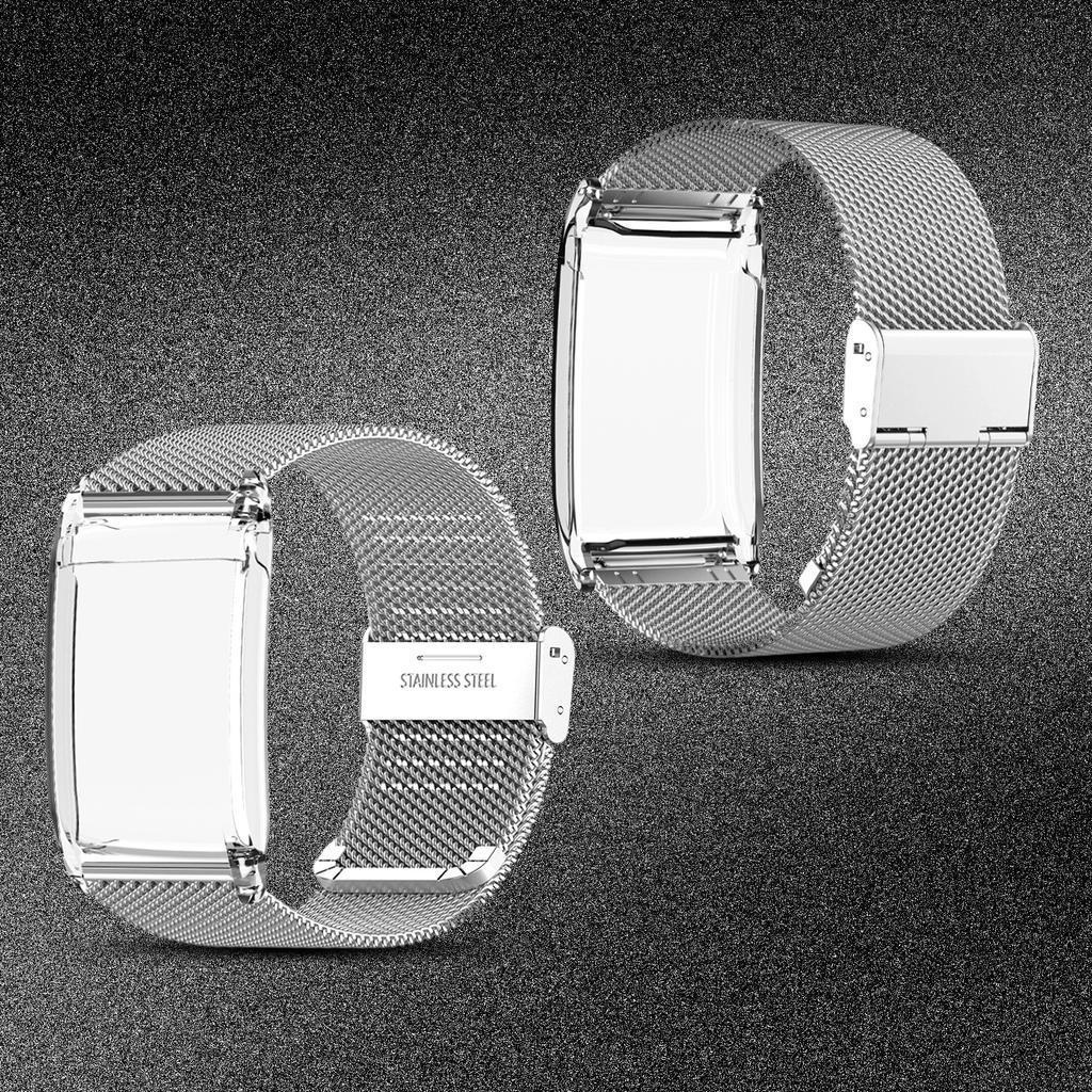 Reinforced Steel Mesh Band Bracelets Quick Release Mechanism for WHOOP 4.0 Fitness Watch Belt Comfortable Wear Wristband