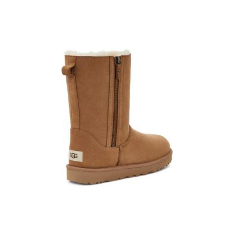 UGG Classic Short Zip 'Light Brown' Women's Sneakers 1153490-CHE