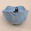 Cappellino da Baseball in Denim con Ricamo di Lettere per Bambini Primavera 2026 - Unisex per Neonati, Casual, con Visiera Morbida, Cappello alla Moda
