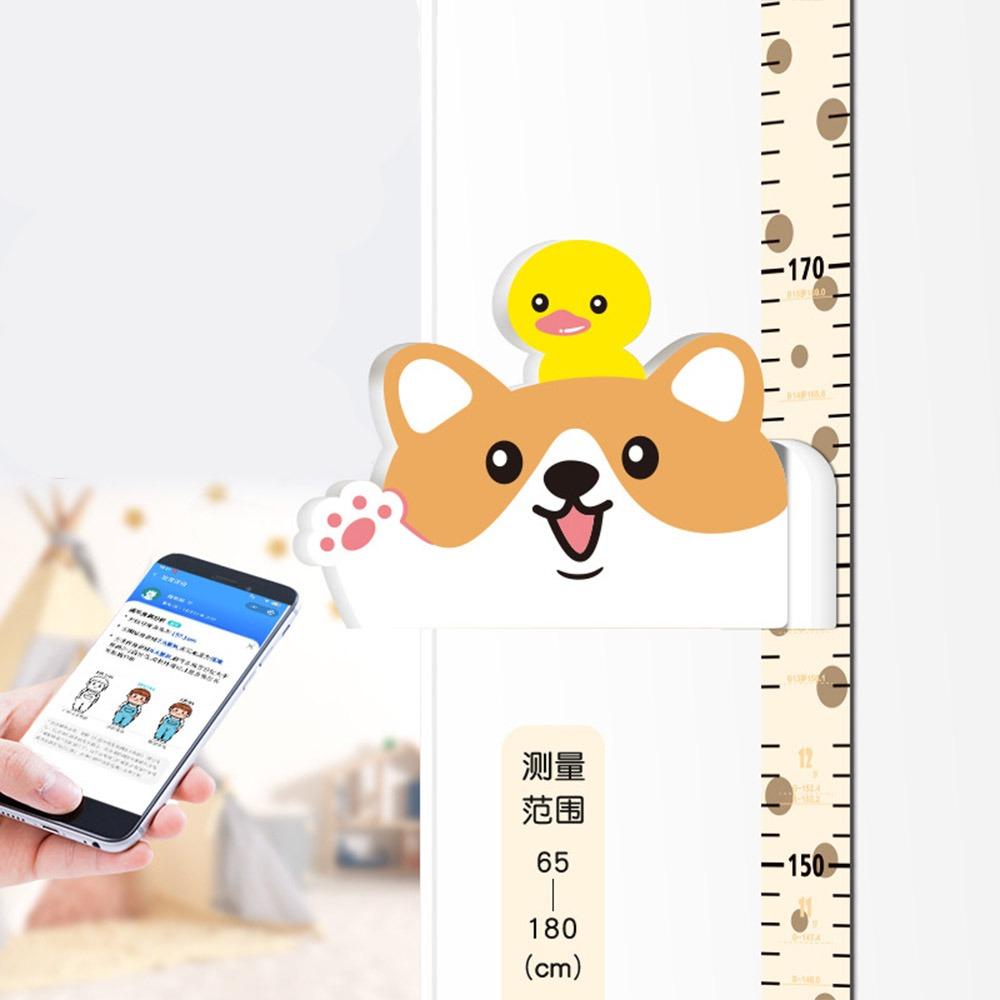 Self-adhesive Height Measuring Ruler Animal Magnetic Wall Sticker for Children