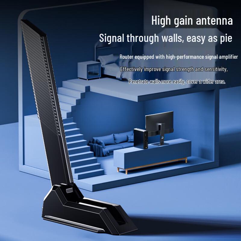 BIAZE WiFi 6E Tri-Band 12dBi External Antenna