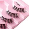 Lashie - Set of 10 Pairs: Volume Criscross Half False Eyelashes