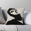 Morrissey Singer Square Pillowcase Polyester Linen Velvet Printed Zip Decorative Home Cushion Case