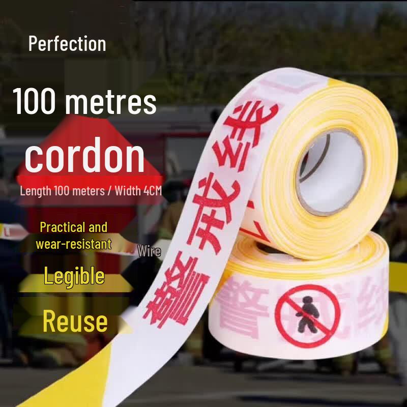 Reusable Thickened Polyester Safety Warning Tape