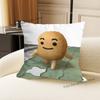 Cute T-Tuktak Potato Pillow Case Ultra Soft Skin Friendly Fabric Cloud Like Comfort & Concealed Zipper