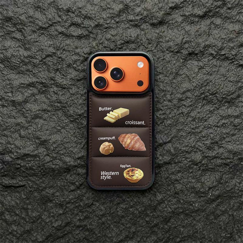 iPhone 11-15 Pro Max Down Jacket Drop-Proof Case iPhone 12 Pro Max