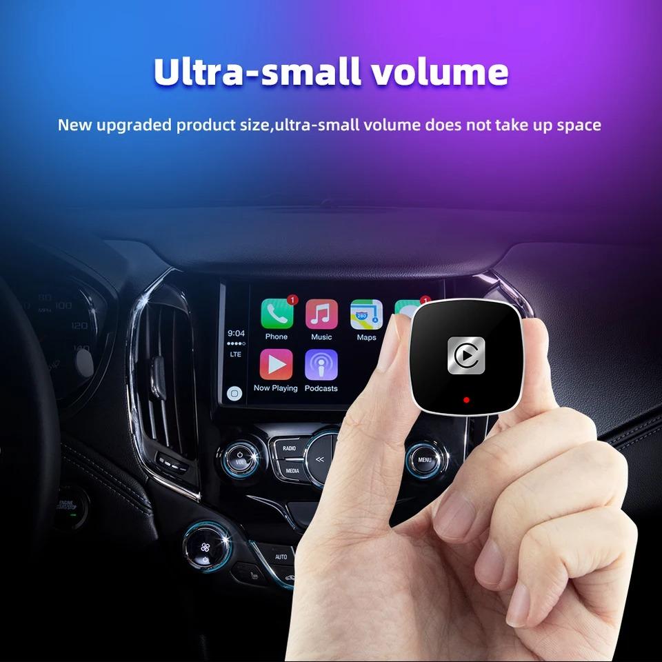 Wireless Carplay Adapter for Android iPhone Auto 2 in1 Wired to Wireless AI Box USB Connection for Volvo Benz Mg Kia Chery VW