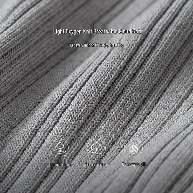 Chuyu Women's Ice Silk Striped Short Sleeve Knit Top