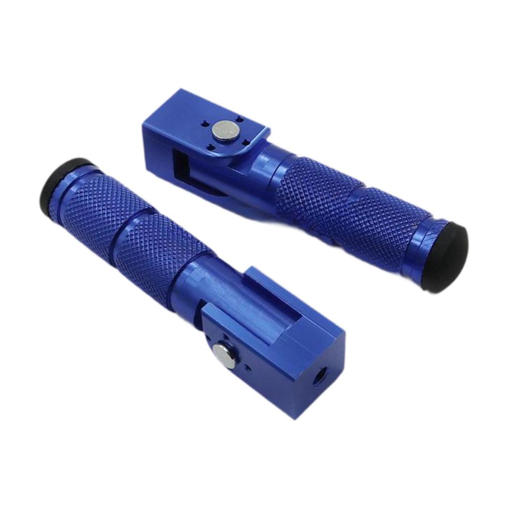 2x Motorcycle Footpegs Replaces Wear Resistant Utility Motorbike Footrests