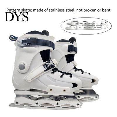 Safe 1 Pair Skate Blade Strong Anti-slip Stainless Steel Corrosion Resistant Unbreakable Skates Replacement for Skating Shoes