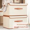 Cutie de Depozitare Pliabilă pentru Garderobă de Mare Capacitate cu Capac pentru Haine și Articole de Îmbrăcăminte pentru Dormitor