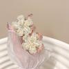 Light Luxury Crystal Snowflake Mobile Phone Airbag Bracket, Small Wind And Fresh Flower Rhinestone Watching Drama Desktop Rack